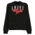 Amiri Cny Rabbit-logo zwart sweatshirt