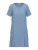 TOM TAILOR Nachthemd  duifblauw / wit