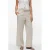 VERO MODA wide leg regular waist casual broek lichtgrijs