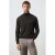Mango Man wollen regular fit coltrui – donkerbruin
