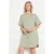 LOLALIZA linnen korte jurk kaki