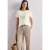 Shirt met ronde hals en foliedetails