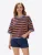 Imily Bela Shirt  blauw / goudgeel / bourgogne