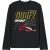 Disney Unisex volwassen goofy racing monaco t-shirt met lange mouwen