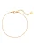 Hey Happiness Voetsieraden ‘Bead Line’  rose-goud