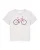Watapparel Shirt ‘Pink Bike’  gemengde kleuren / wit gemêleerd