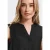 Blousetop met gespleten hals