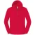 Fruit of the Loom Heren Iconic Premium Sweat Jacket met capuchon (Rood)