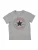 CONVERSE Shirt ‘CHUCK PATCH’  grafiet / grijs gemêleerd / rood