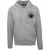 Aquascutum Heren Relaxed Fit Full Zip Hoodie (Grijs)