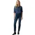 Levis Dames/Dames Hoog Rechte Jeans (Blauw)
