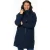 Denise Marineblauw Jas