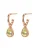 Hey Happiness Oorbellen ‘August Birthstone’  rose-goud