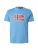 NAPAPIJRI Shirt ‘MAHSA’  azuur / donkerblauw / rood / wit