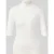 Liu Jo White slim fit longsleeve van pure lamswol model ‘Maglia Costine’