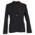 Dolce & Gabbana Gabardine Turlington Blazer in Zwart Virgin Wol
