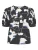 OBJECT Blouse ‘OBJJacira’  saffier / zwart / wit