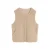 Mouwloze fleece met knopen voor vrouw Tom Tailor
