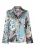 Dea Kudibal Blouse ‘Janet’  lichtblauw / groen / rosa / zwart