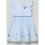 Happy Girls regular fit jurk met motiefstitching