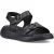 Hush Puppies Alison Leren Dames Zwarte Sandalen