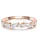 Glanzstücke München Ring  rose-goud / wit