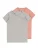MINYMO Shirt  grijs gemêleerd / rosa