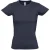 SOLS Dames/Dames Imperial T-shirt (Marine)