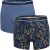 Happy Shorts 2-pack boxershorts heren met hawaii print
