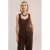 WE Fashion Dames regular fit gilet van linnenmix