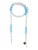 Cheeky Chain Munich Ketting ‘Kyoto’  lichtblauw / zilver