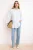 Trendyol Modest Dames Wit Effen Lang Regular fit Modest Overhemden