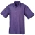 Premier Heren Poplin overhemd met korte mouwen (Paars)