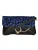 NAEMI Clutch  blauw / zwart
