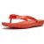 Fitflop iQushion Glanzende Knop Polyurethaan Dames Cherry Tomato Flip-Flops