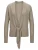 MADELEINE Gebreid vest  donkerbeige