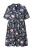 Ulla Popken Shirt  marine / lichtblauw / rosa