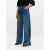 OBJECT high waist wide leg jeans medium blue denim