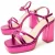 Montevida Heel Sandal Festsand10 In Fuchsia