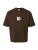SELECTED Shirt ‘SLHNorman’  lichtblauw / chocoladebruin / wolwit