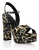 Sandalen Hoge Hakken Leopard