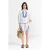 Rich & Royal Cotton Blouse With Embroidery Palace Blue