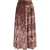 EsQualo Skirt Velours De Panne Brown
