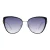 Guess Dames/Dames Glanzende Zonnebril (Zwart/Goud)