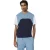 Lacoste Heren Colour Block Jersey T-shirt (Marine)