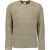 No Excess Pullover crewneck soft wool blend sand