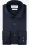 Profuomo Overhemd donkerblauw, Effen