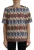 Dolce & Gabbana Witte Potloodprint Katoenen T-shirt Dames Blouse