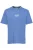 !Solid Shirt ‘RUI’  lichtblauw / wit