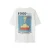 NAME IT KIDS T-shirt met backprint wit